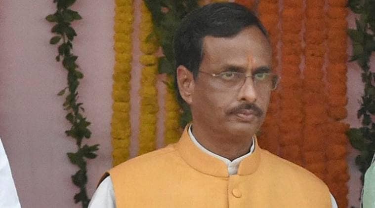 up board 2017, upmpc.nic.in, UP bard date sheet, up board mass cheating, up board cheating, up board 10th date sheet 2017, up board 12th date sheet 2017, up board news, education news, indian express, up board management committee, uttar pradesh board, Dinesh Sharma, 