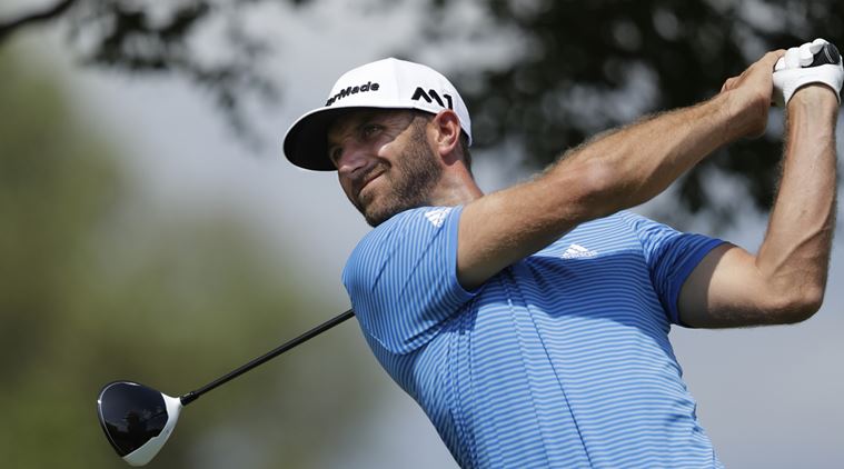 Dustin Johnson, Dustin Johnson golf, WGC Match Play Championship, WGC Match Play, Dustin Johnson WGC Match Play Championship, golf news, sports news, indian express