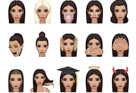 Kim Kardashian West, Kim Kardashian West emojis, Kim Kardashian West Kimojis
