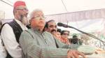 At Congress function, Lalu Prasad Yadav says Nitish Kumar is ‘finished’, fight between him and BJP
