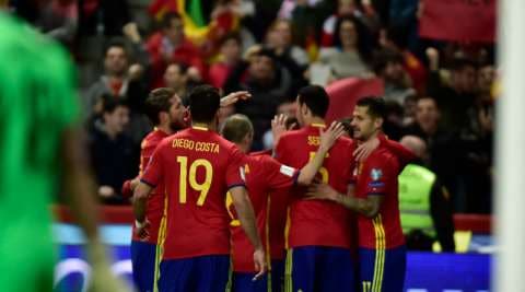 World Cup Qualifiers, Match Highlights: Spain cruise past ... - 480 x 267 jpeg 16kB