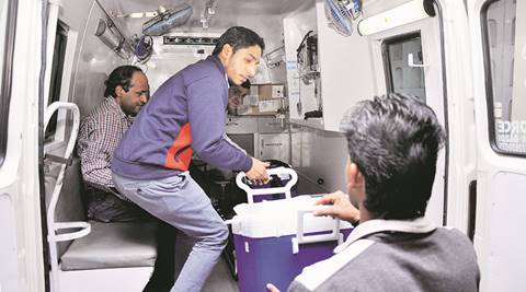 Organs of brain-dead patient airlifted from Chandigarh to Delhi - The Indian Express