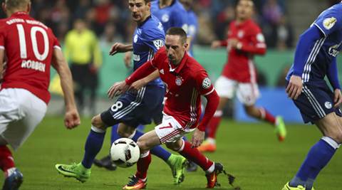 Frank Ribery returns in style to send Bayern Munich into  German Cup semis
