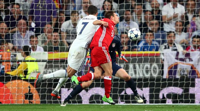 Live Real Madrid 1 2 Bayern Munich Champions League Sergio Ramos Bizarre Own Goal Puts Bayern Level After Ronaldo S Goal Vetem Baste