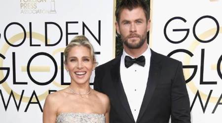 Thor actor Chris Hemsworth and wife Elsa Pataky have a pet snake