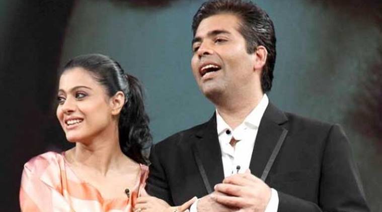 kajol, karan johar, kajol karan johar fight, kajol image, karan johar image