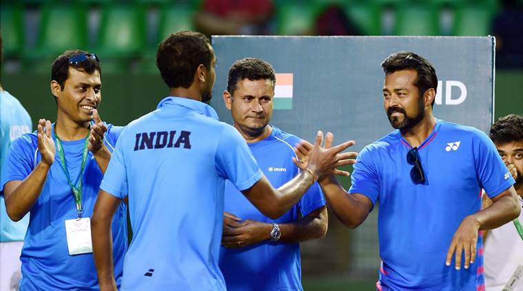 india davis cup squad, davis cup, india vs canada davis cup, leander paes, mahesh bhupathi, india davis cup, tennis news, sports news, indian express