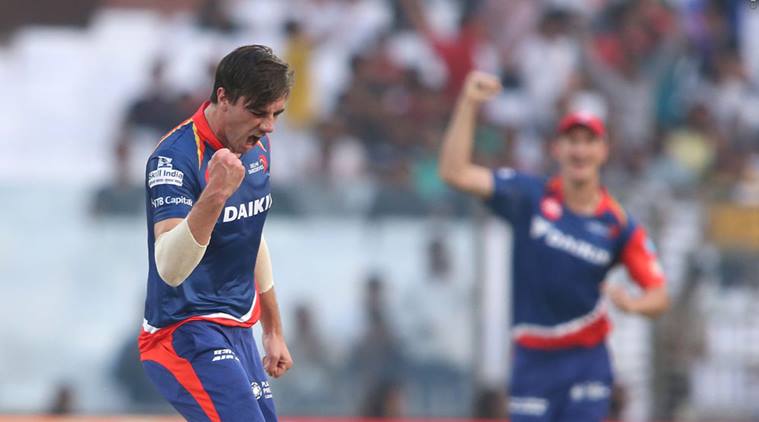 ipl 2017, delhi daredevils, dd, delhi, daredevils, kkr, kolkata knight riders, ipl 10, pat cummins, cummins, cummins dd, cummins ipl 2017, cricket news, cricket, sports news, indian express
