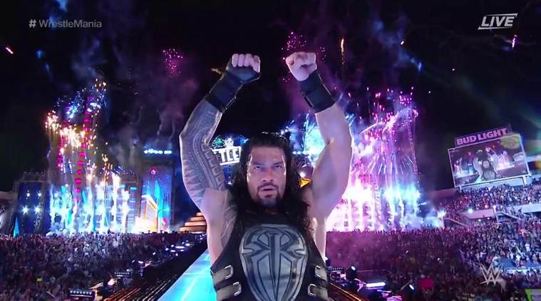 Image result for roman reigns WrestleMania 33