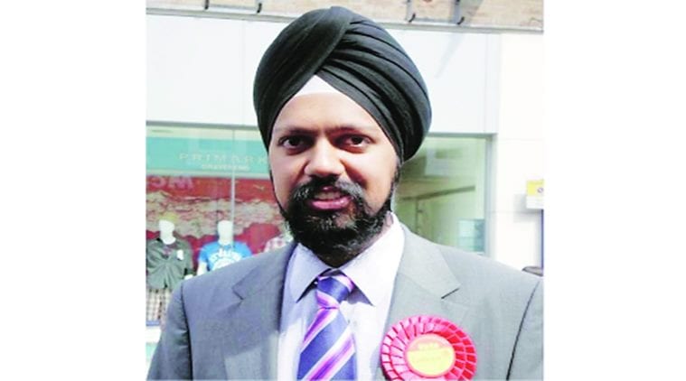 UK polls, UK Labour party, Indian contesting UK polls, Tanmanjeet Singh Dhesi, Tanmanjeet Singh Dhesi elections, world news, indian express news