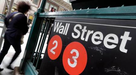 Wall Street higher as financials gain; Apple event starts