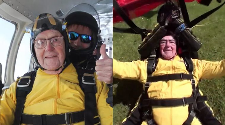 WATCH British 101 Yr Old War Veteran Creates World Record For Oldest