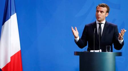 French President Emmanuel Macron vows reprisals if chemical weapons used in Syria