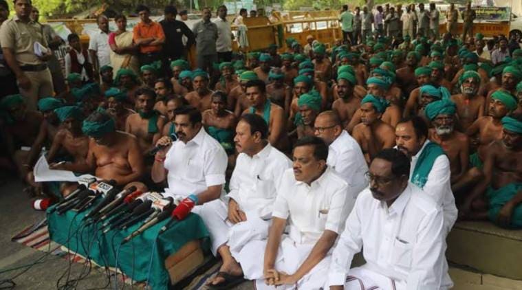 tamil nadu farmers news, india news, indian express news