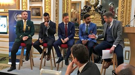 ICC Champions Trophy 2017: Virat Kohli, AB de Villiers attend opening dinner alongside other skippers; see pics