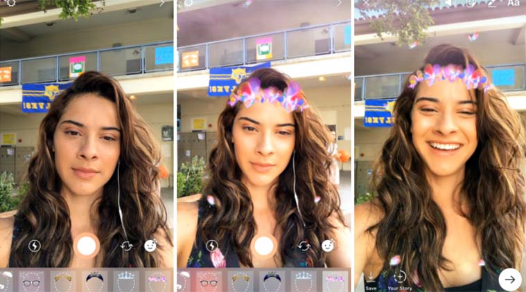Instagram copies Snapchat again: Introduces face filters for Stories