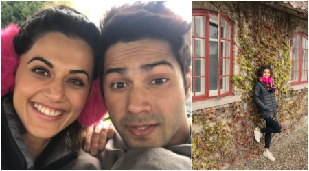 Taapsee Pannu wraps up London schedule of Judwaa 2 starring Varun Dhawan
