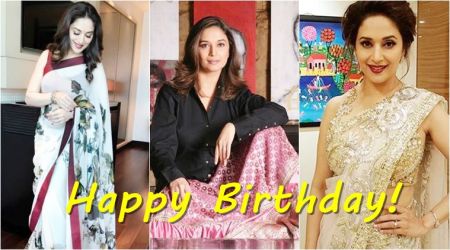 Happy Birthday, Madhuri Dixit: At 50, she’s still Bollywood’s classic style diva