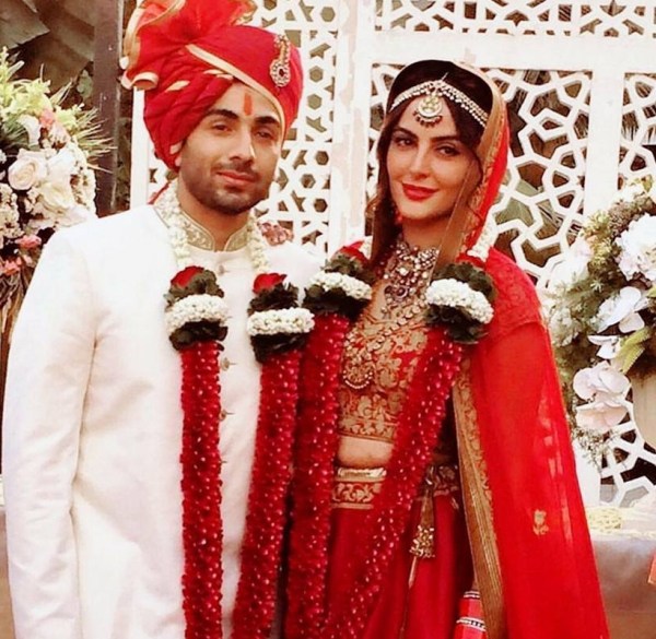 celebrity brides of 2017 style, mandana karimi, mandana wedding, wedding look, indian celebrity wedding, indian express, indian express news