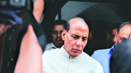 Militants kill cop near Rajnath Singh meet venue