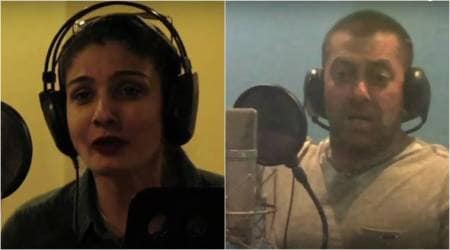 Salman Khan turns Hanuman in Hanuman Ka Damdar, Raveena Tandon plays his mother. Watch video
