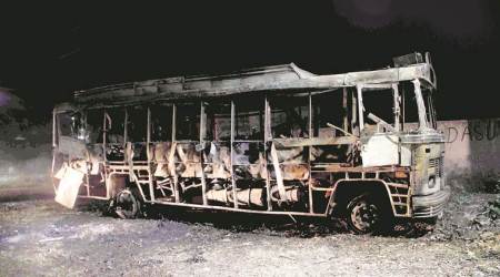 Mob targets police as fresh violence erupts in Saharanpur