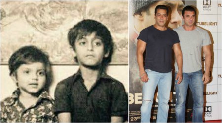 Tubelight: Salman Khan made for one handsome child. His throwback photo with Sohail Khan is nostalgia itself