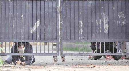 J-K: 27 students injured as they clash with security forces in Sopore