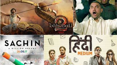 Box office report: Baahubali 2, Dangal are mammoth hits, Hindi Medium, Sachin A Billion Dreams leave audience surprised