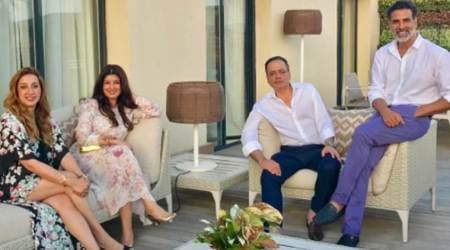 Akshay Kumar, Twinkle Khanna make a million stories during vacation. See photos to know what they’re up to