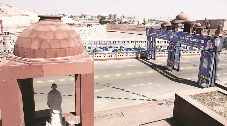 Uttar pradesh, Maya parks, Mayawati parks, new statues, yogi adityanath