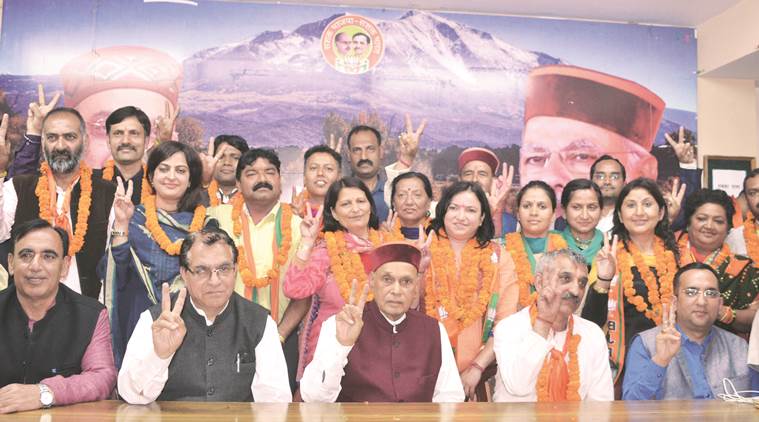 Shimla Municipal Corporation polls, BJP wins Shimla Municipal Corporation polls,