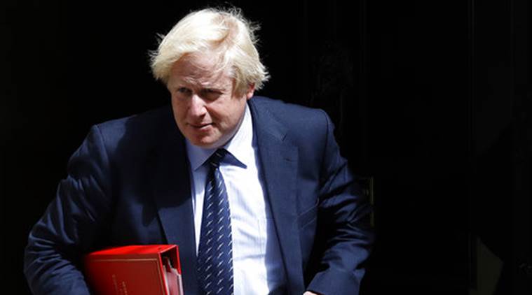 British Foreign Minister Boris Johnson, Boris Johnson, Brexit, British PM Theresa May, Theresa May, World News, Latest World News, Indian Express, Indian Express News