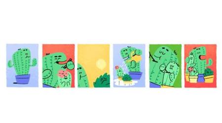 Like mother's day, Google doodle illustrates 'Cactus daddy' to celebrate Father's Day 2017