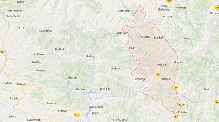 Jammu and Kashmir, Army Jawan, Chenab Truck Accident, Chenab Truck Falls, Army Truck Chenab Accident, India News, Indian Express, Indian Express News
