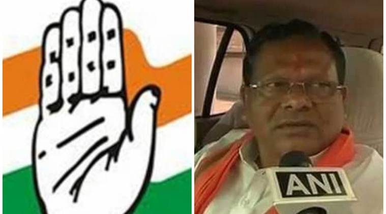 Congress, chhattisgarh home minister, Ramsewak Paikra, Lavkesh Paikra,