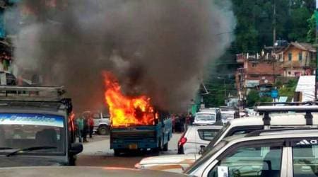 Army out in Darjeeling after language protest turns violent