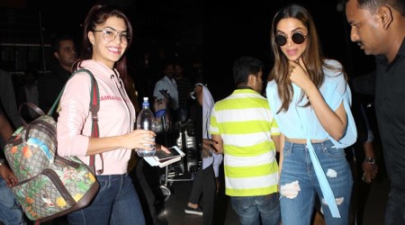 Celeb airport style: Deepika Padukone and Jacqueline Fernandez are super cool babes on the go