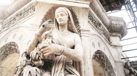 Flora Fountain: Concealed chamber with ancient valves found during restoration of 150-year-old structure