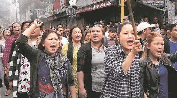 darjeeling violence, darjeeling protest, gjm agitation, gjm protest, bengali