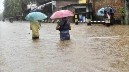 Heavy rains continue to lash Mizoram, Imphal