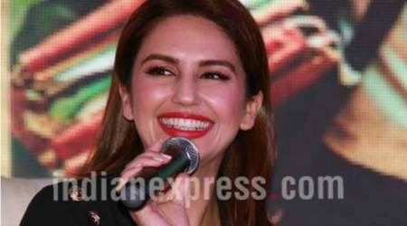 Huma Qureshi in work mode for Rajinikanth-starrer Kaala, see photo