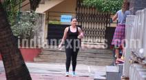 kareena kapoor, kareena kapoor gym, kareena kapoor workout, kareena kapoor workout pics, kareena kapoor photos,
