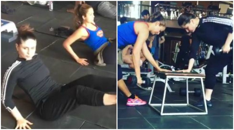 kareena kapoor khan, kareena kapoor khan workout video, kareena kapoor khan weight loss, kareena kapoor khan taimur ali khan, kareena kapoor amrita rao, kareena kapoor veerey di wedding