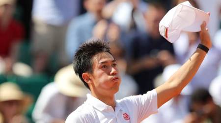 Luck and perfect tennis sends Kei Nishikori to French Open 2017 quarter-finals