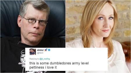 Stephen King and JK Rowling had the ‘best conversation’ on Twitter after Trump blocked him, and fans can’t handle it!