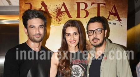 Raabta screening: Sushant Singh Rajput and Kriti Sanon shine as B-town stars trooped in too