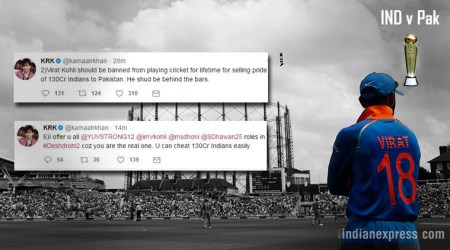 Virat Kohli should be banned from playing cricket for lifetime: KRK in Twitter rant
