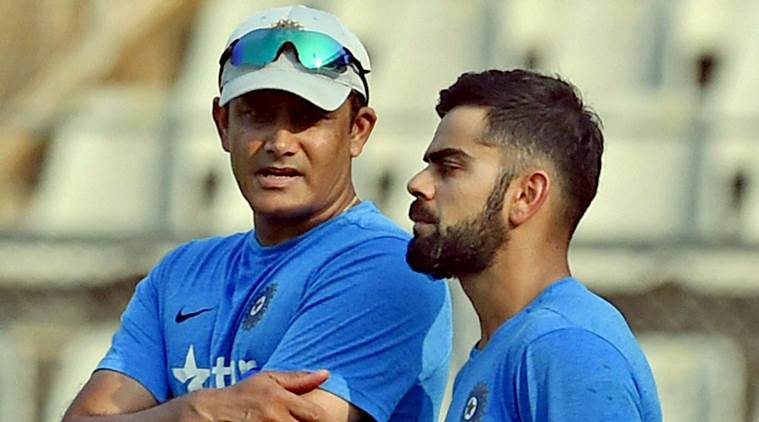 Anil Kumble, Virat Kohli, Rajeev Shukla, BCCI, India coach, India vs Sri Lanka, Cricket news, Indian Express