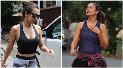 Malaika Arora attends yoga class before International Yoga Day as sister Amrita Arora chooses gym